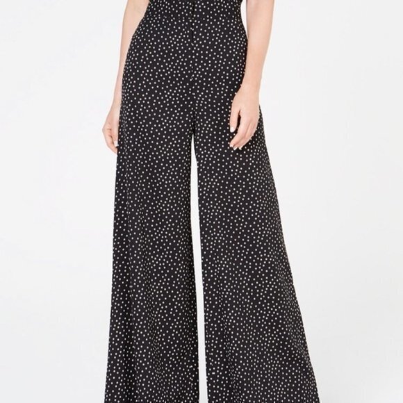 JILL Jill Stuart Wide Leg Polka Dot Pants. 2 - Picture 3 of 10